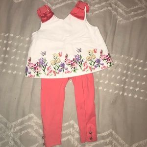 Janie & Jack Top and Leggings Set